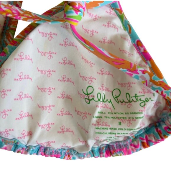 Lilly Pulitzer String Bikini Top Size Small - Picture 3 of 3